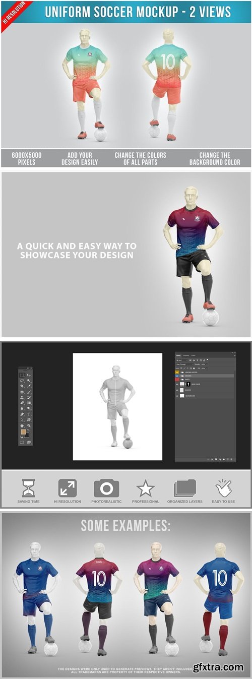 Soccer Uniform Mockup 73HW2HB