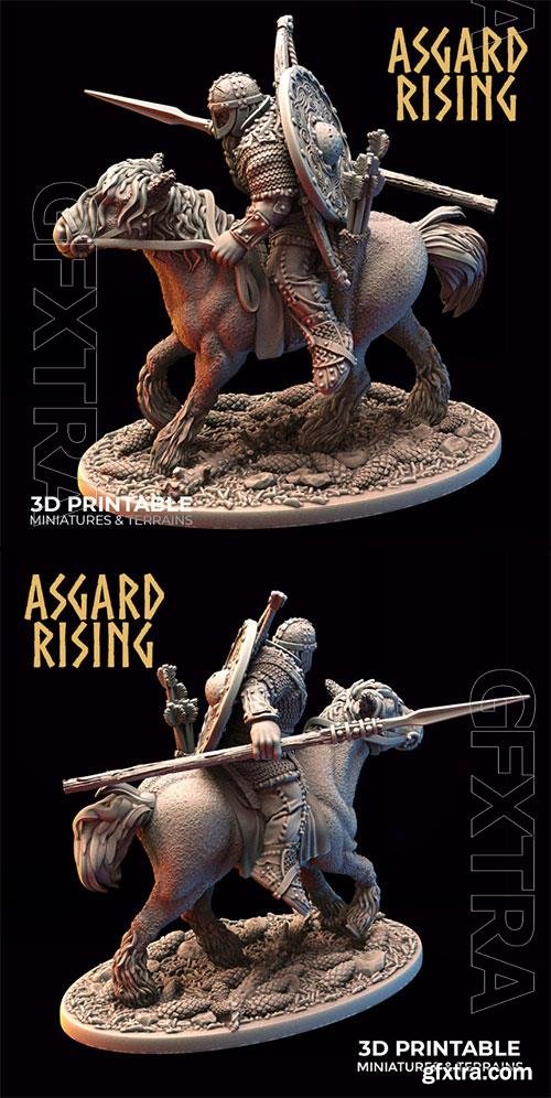 Asgard Rising - Viking Rider 6 3D Print