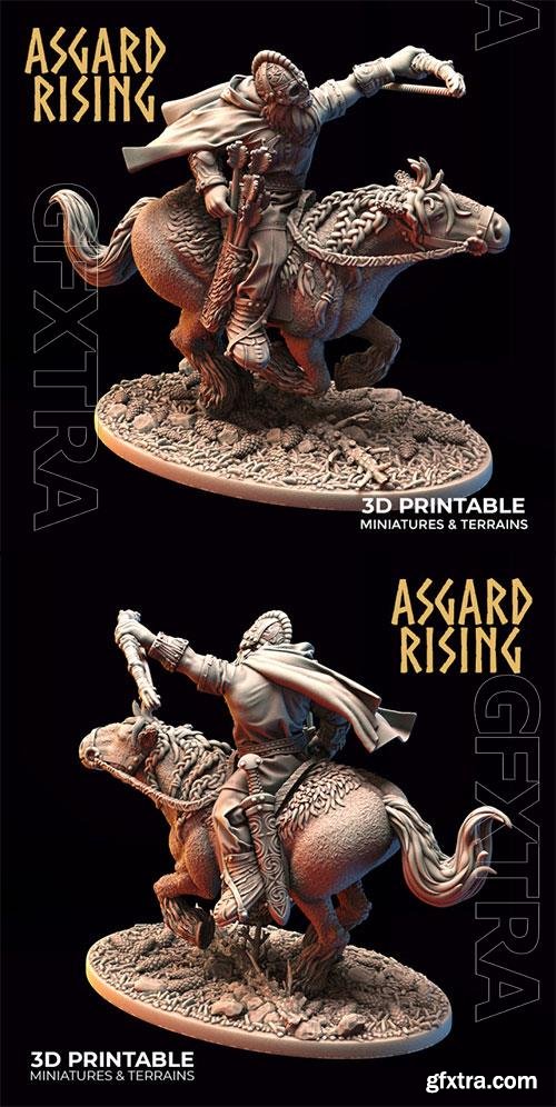 Asgard Rising - Viking Rider 4 3D Print