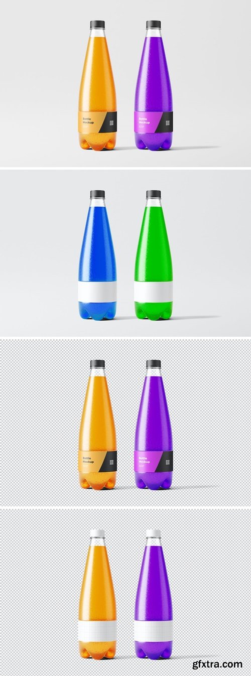 Soda Bottle Mockup B8CVNF3