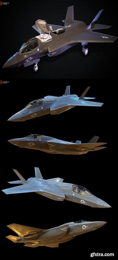 Lockheed Martin F-35 3D Model