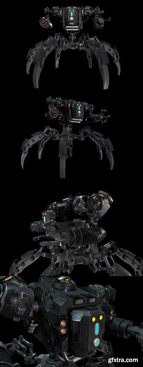 Mech spider robot