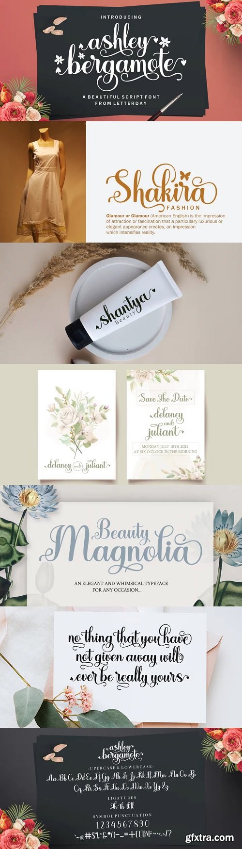 Ashley Bergamote Font