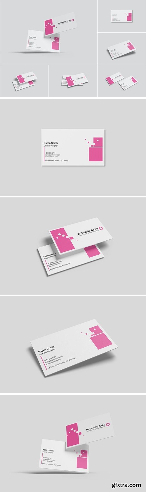 Business Card Mockup V5 UYB5K7P