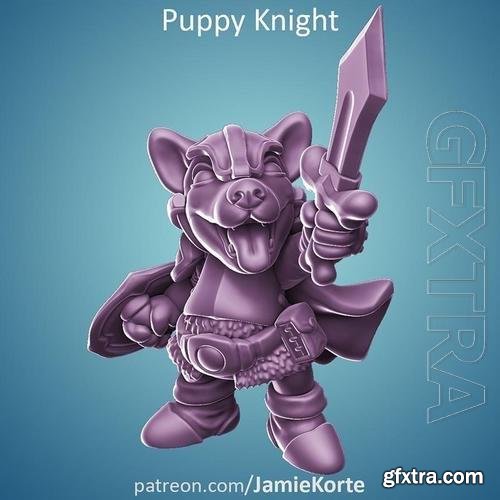 Puppy Knight 3D Print