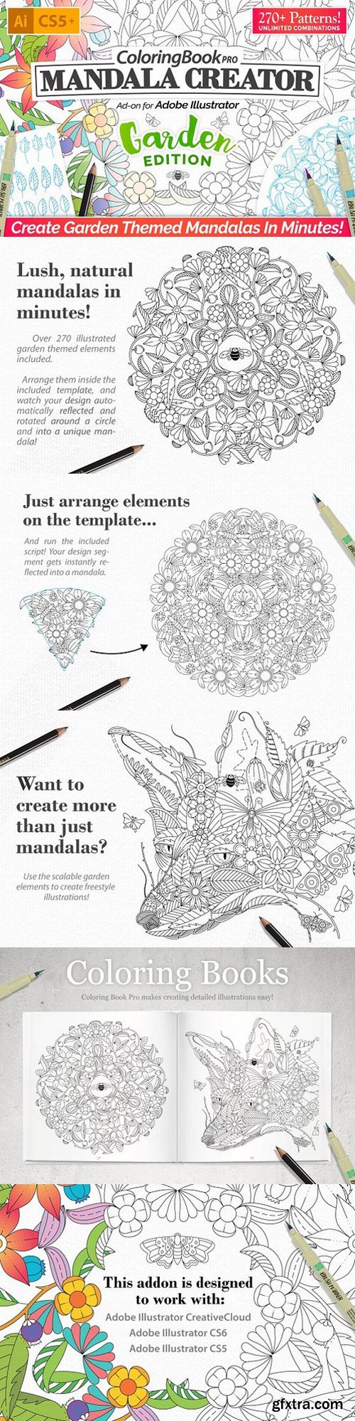 Coloring Book Pro - Garden Edition