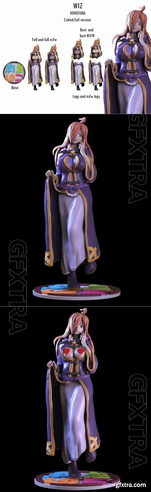 Wiz Konosuba 3D Print