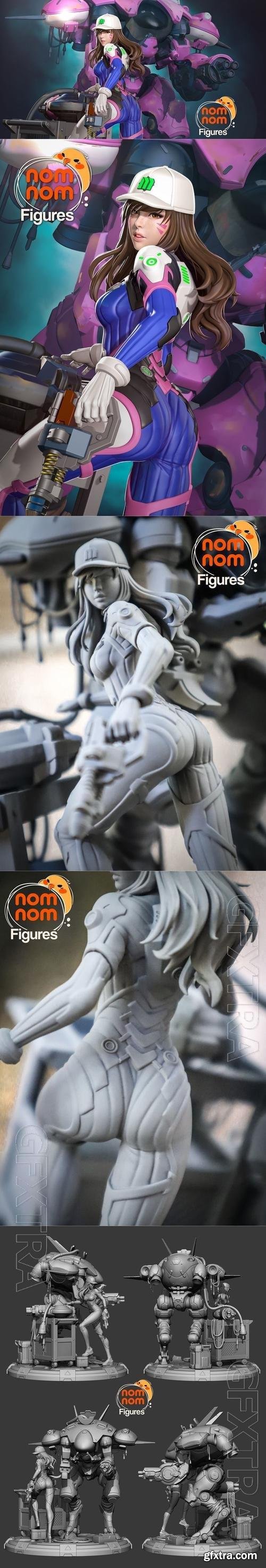 Dva from Overwatch 3D Print