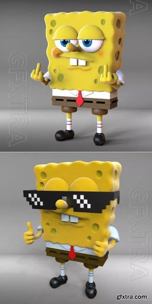 Bob Esponja 3D Print