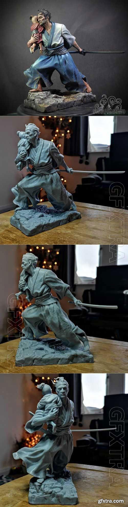 Lone Wolf and Cub 3D Print