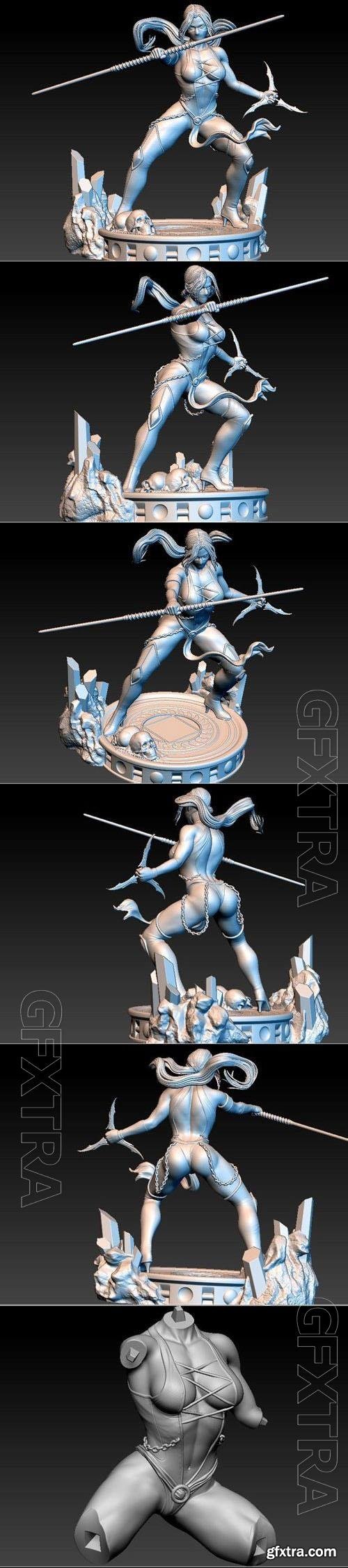 Mortal Kombat - Jade 3D Print