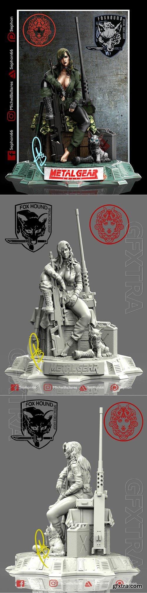 Sniper Wolf 3D Print