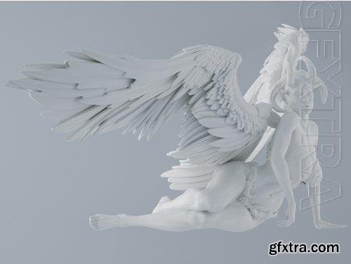 Evil Angel 3D Print