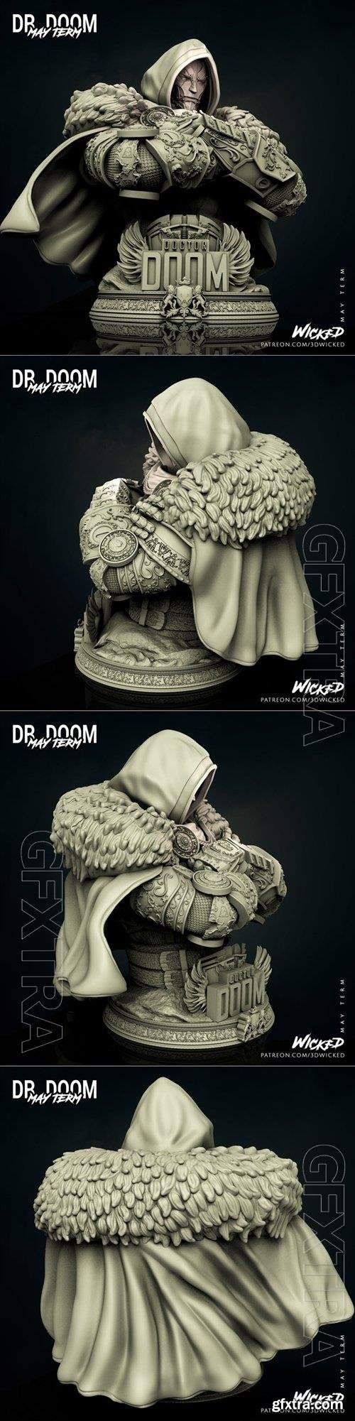 Dr. Doom Bust 3D Print