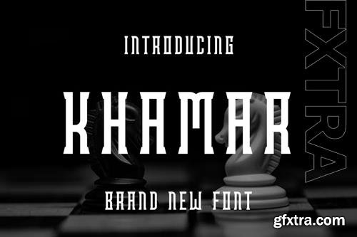 Khamar Font OTF 