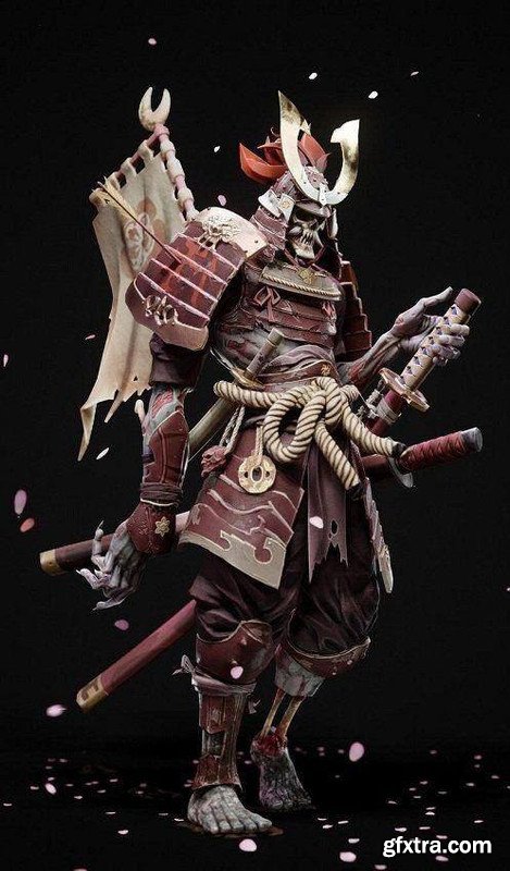 Ghost Samurai 3D Print MODEL
