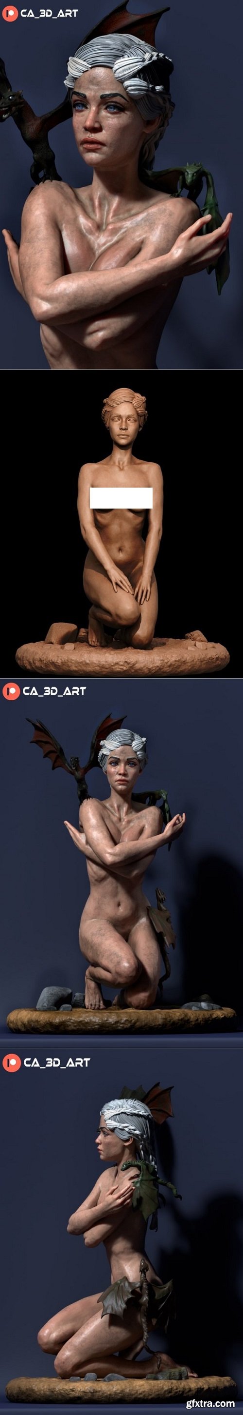 Daenerys Targaryen - 3D Print