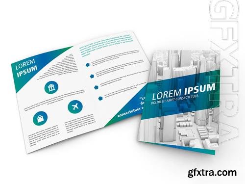 Bi-fold Brochure Mockup 214841315