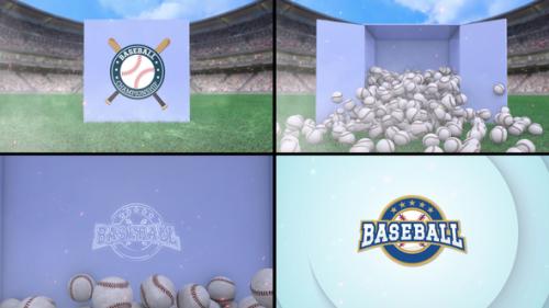 Videohive - Baseball Logo Reveal 4 - 39026857 - 39026857