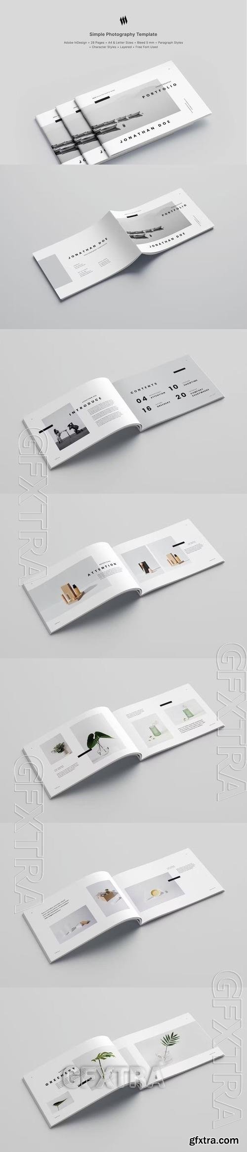 Simple Photography Portfolio Templates 2JZ9GZ4