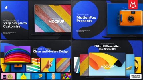 Videohive - Web Promo | Dark Theme Mockup - 39159503 - 39159503