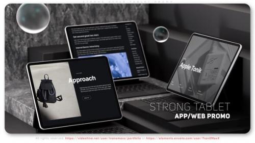 Videohive - Strong Style Tablet Promo - 39160874 - 39160874