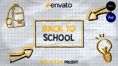 Videohive - Back To School Promo - 39176791 - 39176791