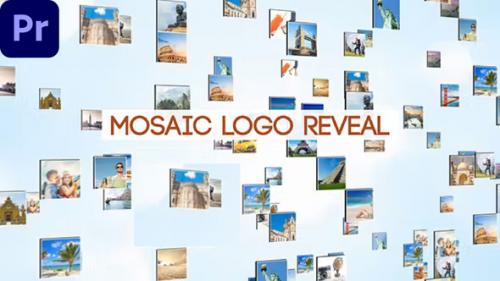 Videohive - Mosaic Logo Reveal | Premiere Pro - 39144307 - 39144307