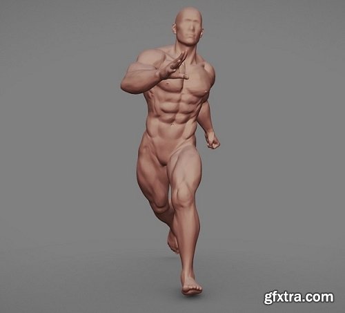 Superhero Figure Pose 2