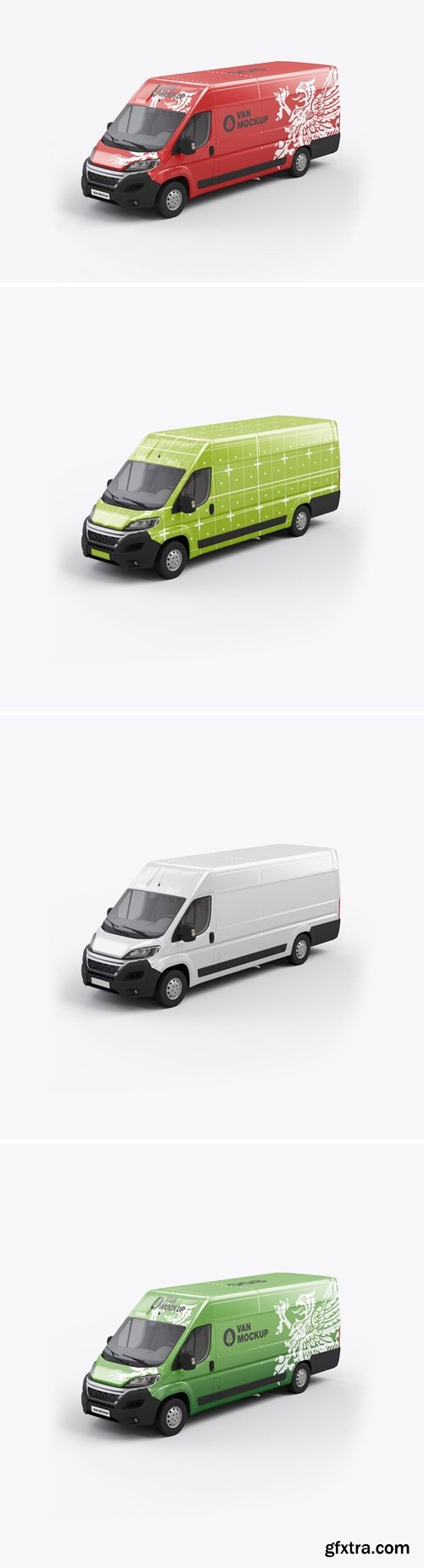 Long Panel Van Mockup YPPNRRX