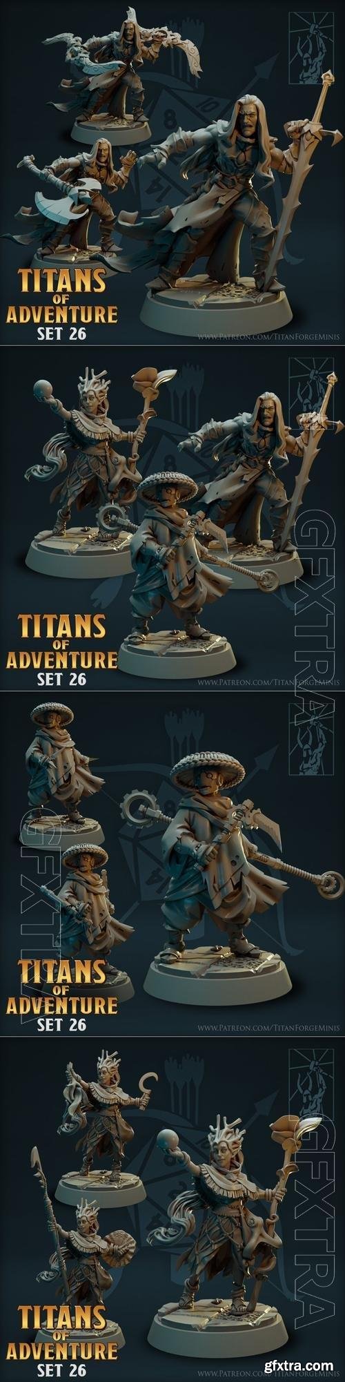 Titans of Adventure Set 26