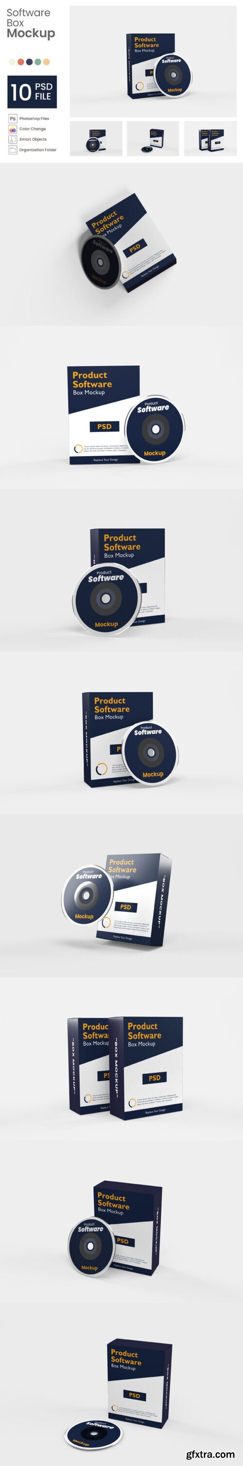 Software Box Mockup