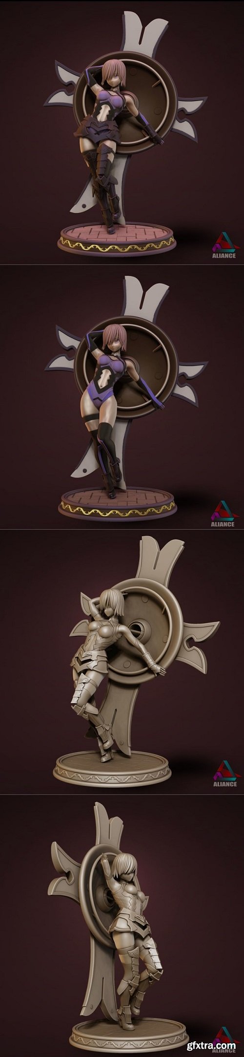 Mashu From Fate Grand Order – 3D Print Model