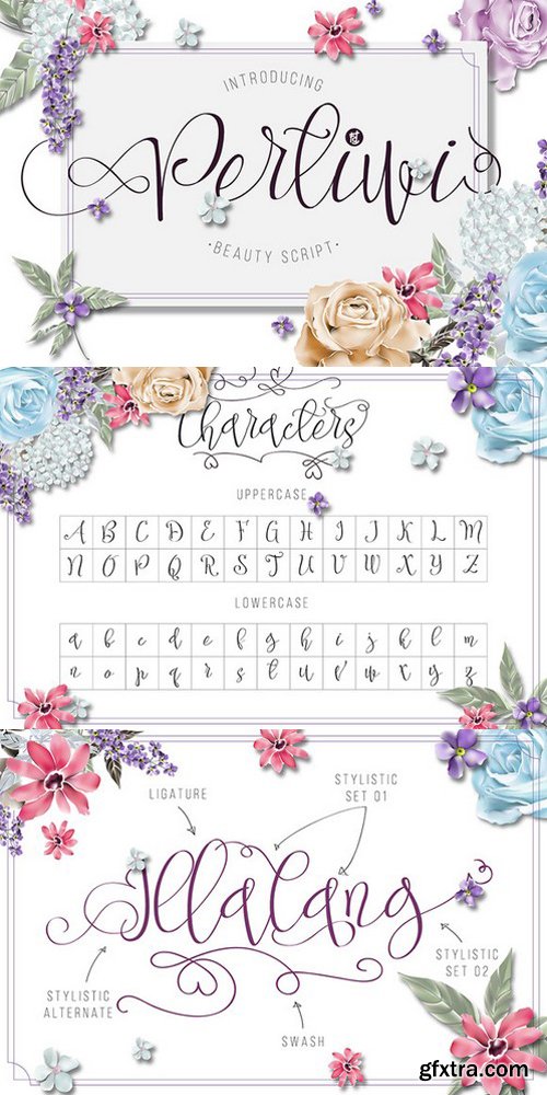 Pertiwi Script Font