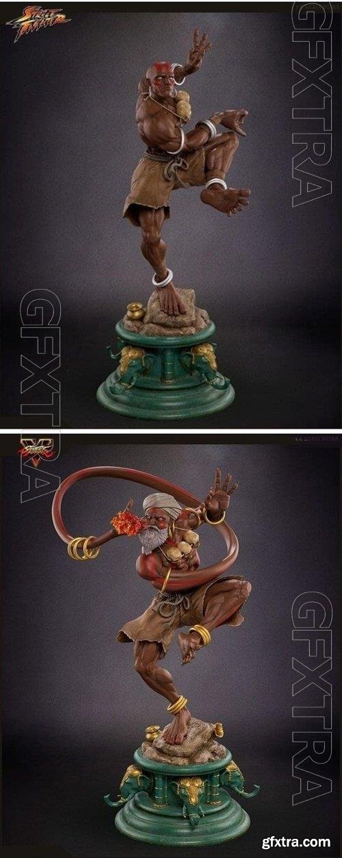 Dhalsim Street Fighter 3D Print