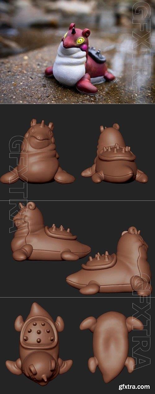 Chonky Nessie 3D Print