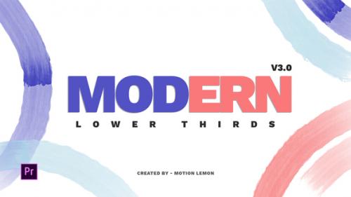 Videohive - Modern Lower Thirds V3 - 37645718 - 37645718