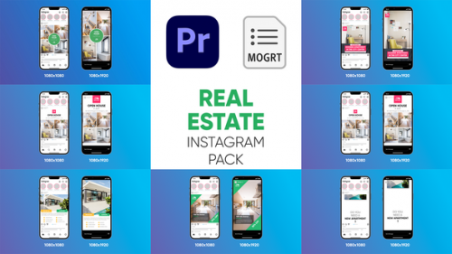 Videohive - Real Estate - Instagram Pack For Premiere Pro - 39146740 - 39146740