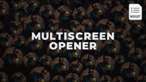 Videohive - Creative Multi Screen Opener - MOGRT - 39202888 - 39202888