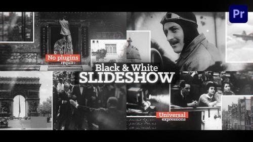 Videohive - Black & White Slideshow - 39216383 - 39216383