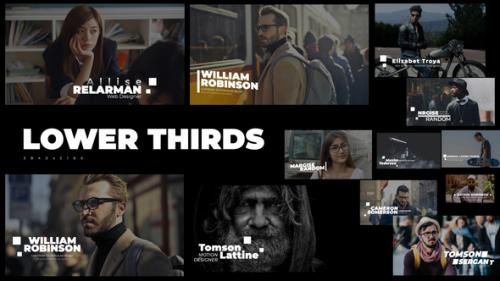 Videohive - Simple Lower Thirds | Premiere Pro Templates - 39217236 - 39217236