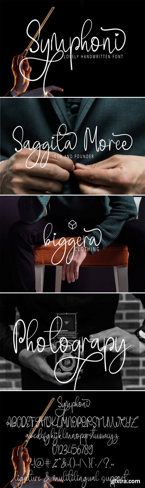 Symphoni - Lovely Handwritten Font