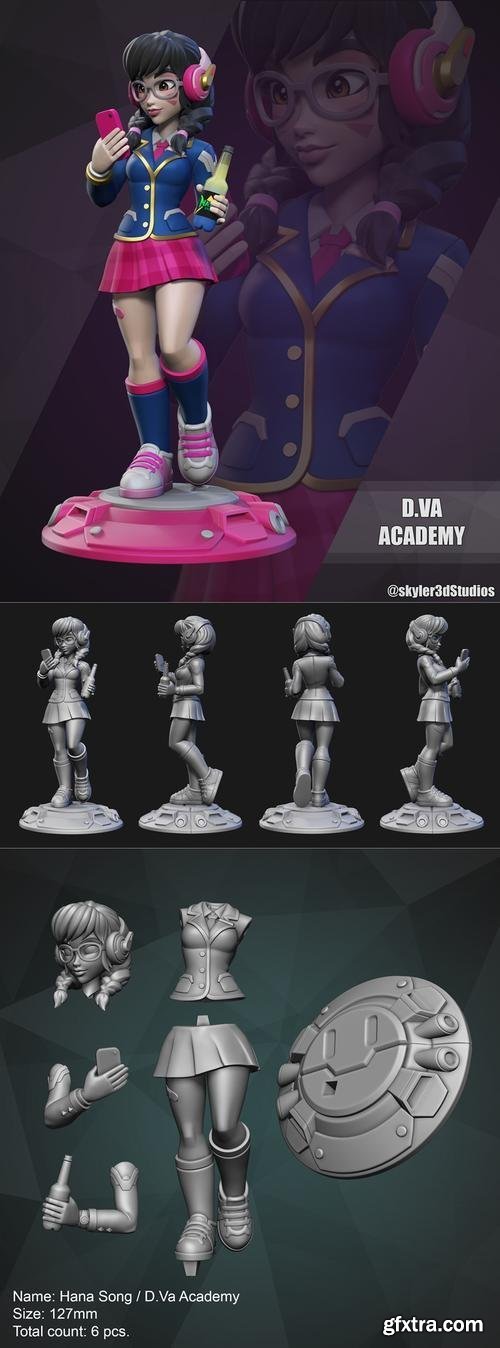 D.Va Academy – 3D Print Model