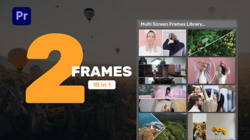 Videohive - Multi Screen Frames Library - 2 Frames for Premiere Pro - 39235690 - 39235690