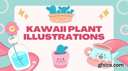 Simple & Cute Characters: Plant Illustrations | Procreate Drawing for Beginners