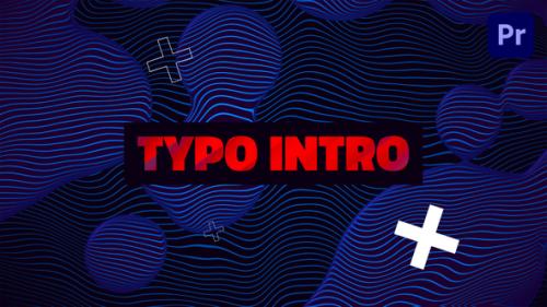 Videohive - Dynamic Typography Intro | Premiere Pro - 39251019 - 39251019