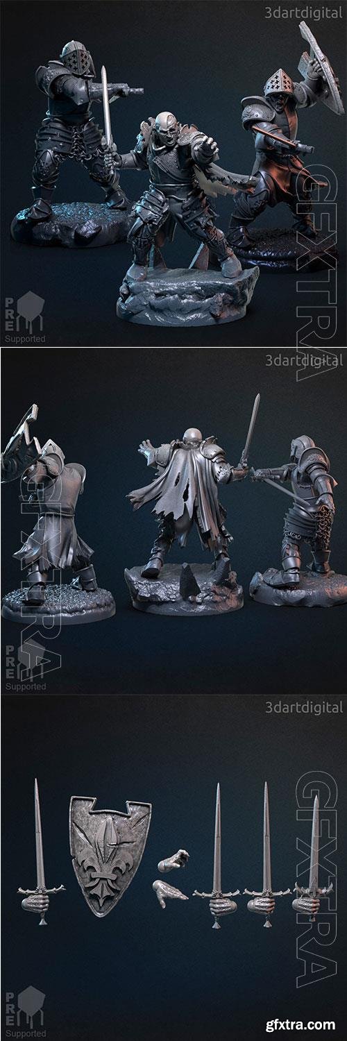 Zombie Knights 3D Print