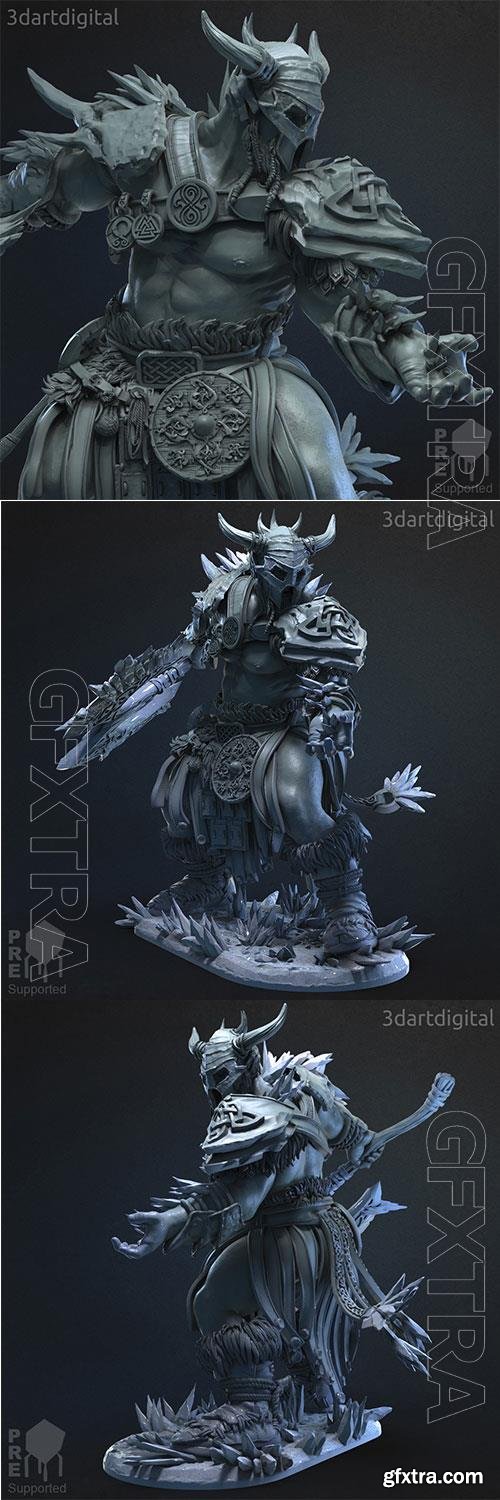 Male Cryomancer 3D Print