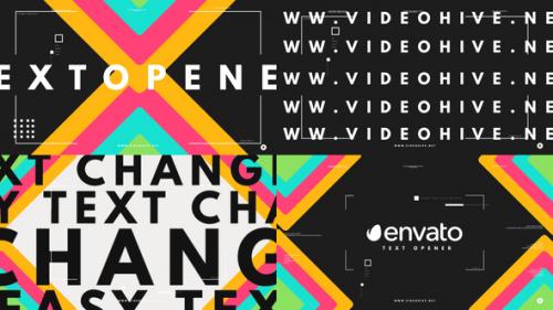 Videohive - Text Opener - 39237314 - 39237314