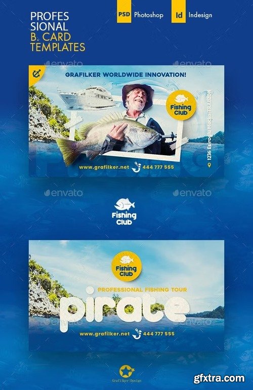 GraphicRiver - Fishing Business Card Templates 31348657